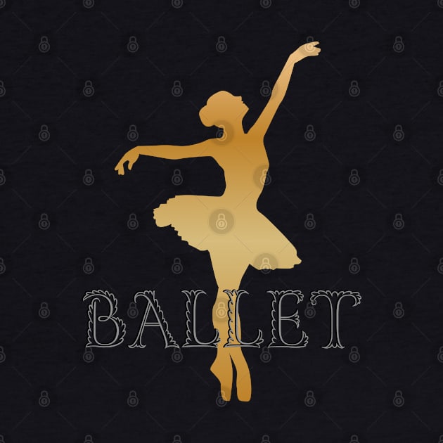 Ballet Art T Shirt Kids Girls Ballerina by MaryMas